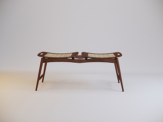 Modern stool seat 3d model