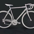 Giant TCR Red And Black Road Bicycle With Drop Handlebar And Lightweight Frame