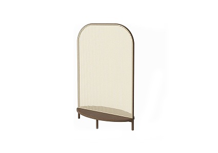 Silent Rattan Screen SU Model 3d model