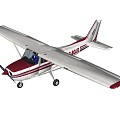 Cessna C172 Cessna 3d model