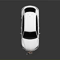 White Luxury SUV Exterior Design With Stylish Female Model Standing Beside