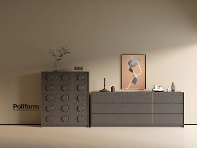 Modern Black Wood Grain Cabinet Ins Style Minimized Style Cabinet Whole Cabinet Sideboard Cabinet Balcony Cabinet Storage Cabinet Home Entrance Cabinet 3d model