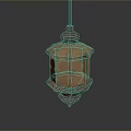 Arabic Style Pendant Lamp With Intricate Carved Patterns Copper Finish And Warm Yellow Light