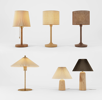 Nordic Table Lamp 3d model