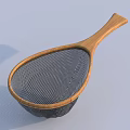 Wooden Handle Metal Mesh Strainer Essential Kitchen Utensil for Cooking Straining