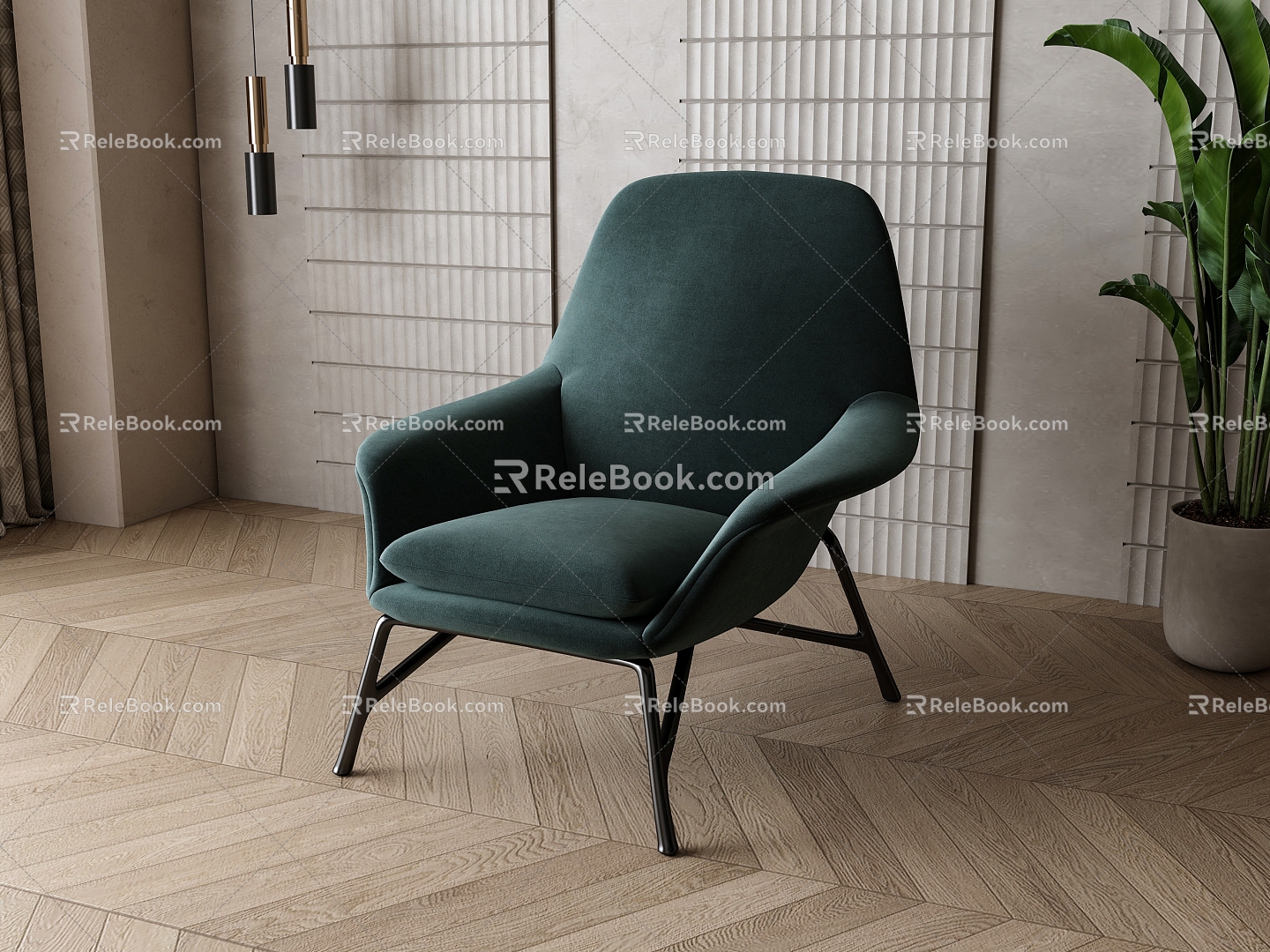 Leisure Chair 3d model