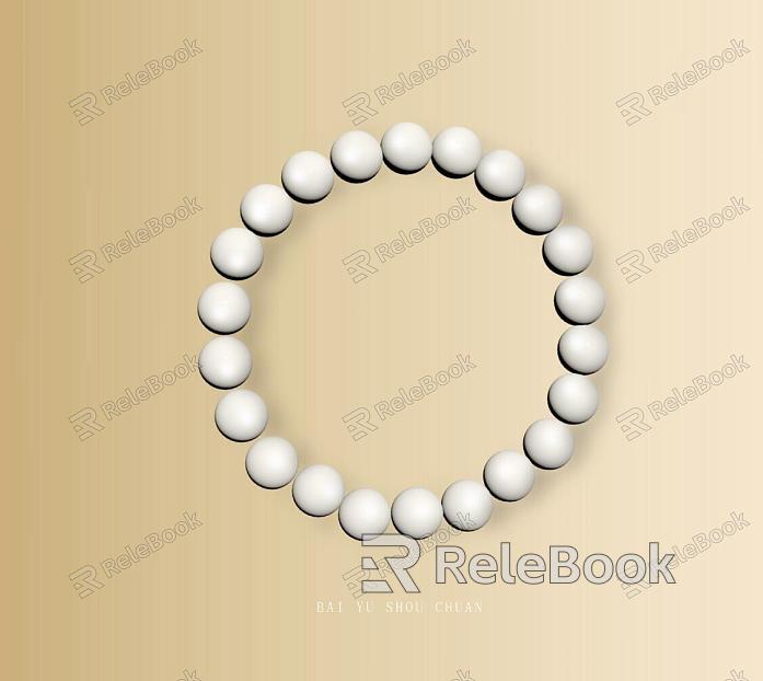 White Jade Bracelet model