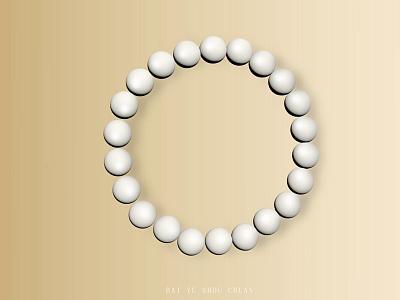 White Jade Bracelet model