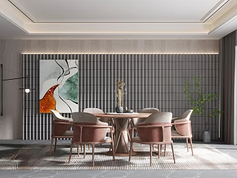 Modern Restaurant 3d model