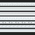 Different Styles of Ornamental Gypsum Molding with Detailed Patterns for Interior Design