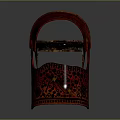 Handcrafted Red Traditional Headwear With Intricate Embroidered Patterns For Daily Use