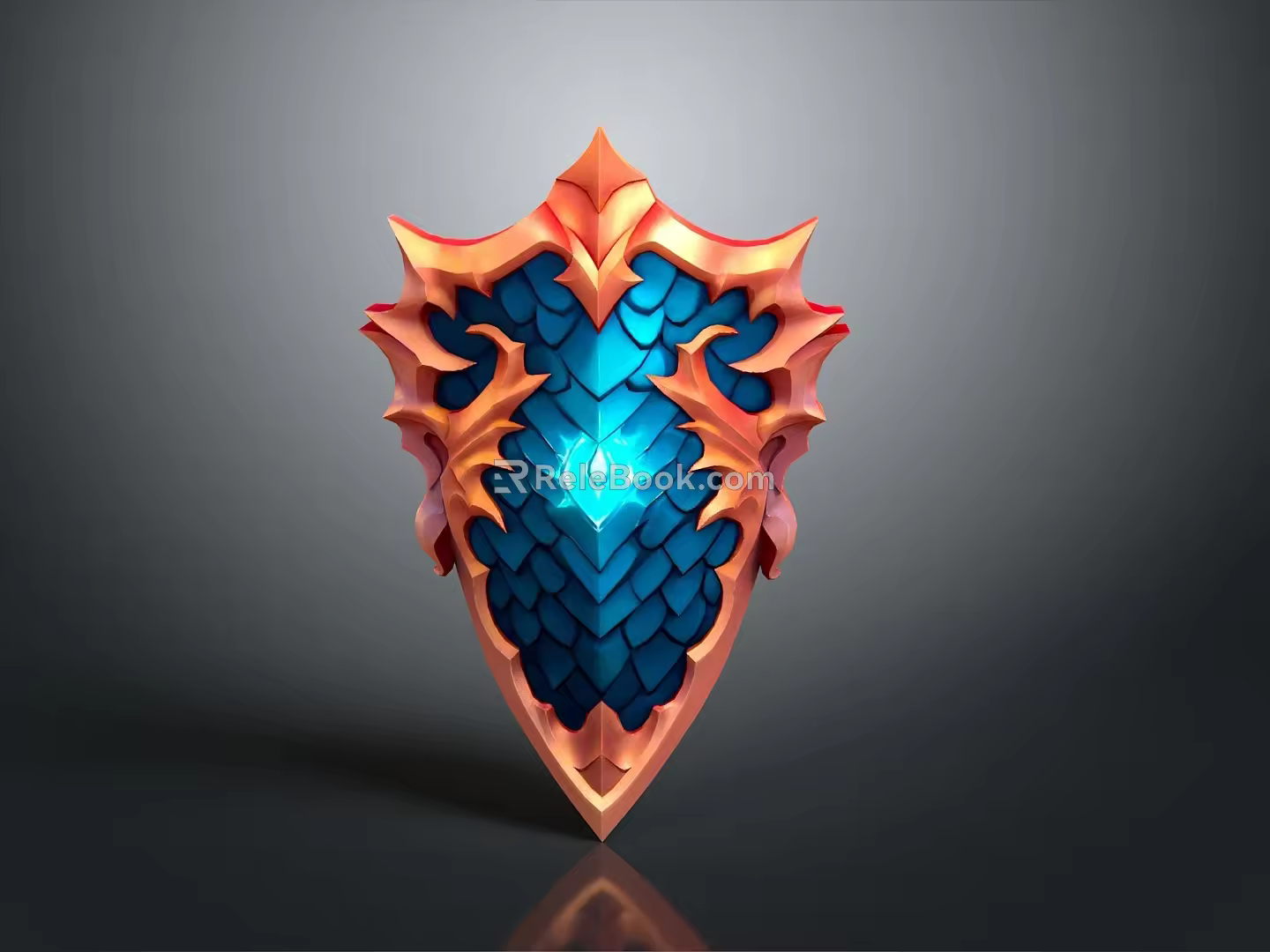 Medieval Shield Ancient Shield Defensive Weapon Ancient Shield Iron Shield Protective Shield Wooden Shield 3d model