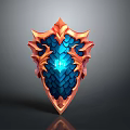 Medieval Shield Ancient Shield Defensive Weapon Ancient Shield Iron Shield Protective Shield Wooden Shield 3d model