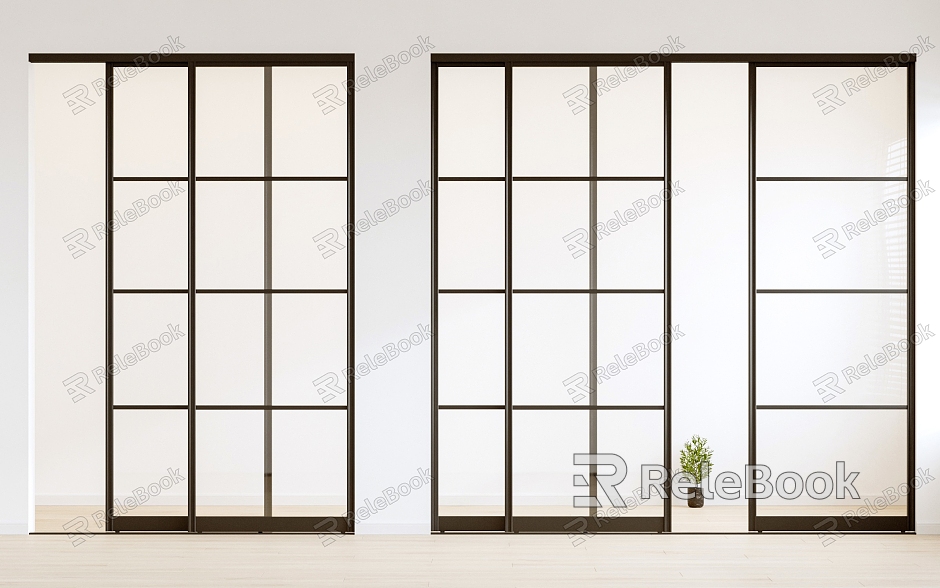 Modern sliding door aldwin model