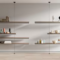 Modern Shelf Bookshelf Book Ornaments Ornaments Ornaments Ornaments Shelf Book Ornaments Ornaments Ornaments 3d model