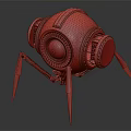 Modern Robots Sci-Fi Robots 3d model