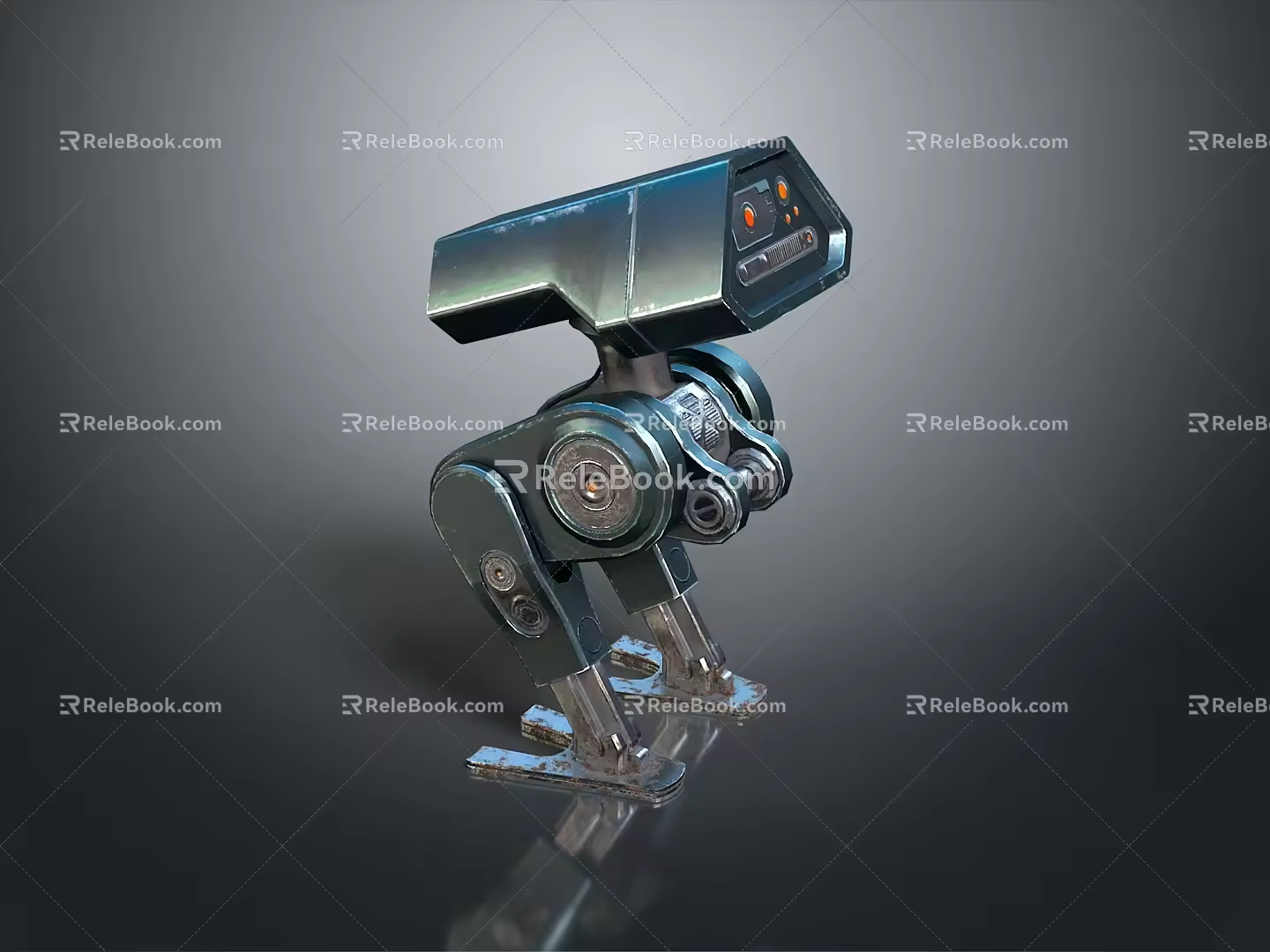 Mech Warrior Mech Soldier Machine Battlearm Mechanical Battlearm Machine Fighter Robot 3d model