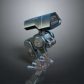 Mech Warrior Mech Soldier Machine Battlearm Mechanical Battlearm Machine Fighter Robot 3d model