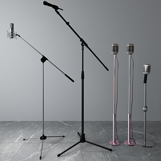 Modern Microphone 3d model