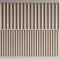 Elegant Modern Vertical Slat Wooden Wall Paneling For Home Interior Design