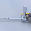 Heavy Duty Industrial Equipment With Metal Pipe And Electric Motor Structure