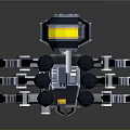 Modern robot spider robot mecha spider sci-fi spider 3d model
