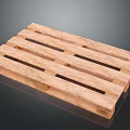 High Quality Wooden Pallet With Slats For Industrial Storage And Logistics
