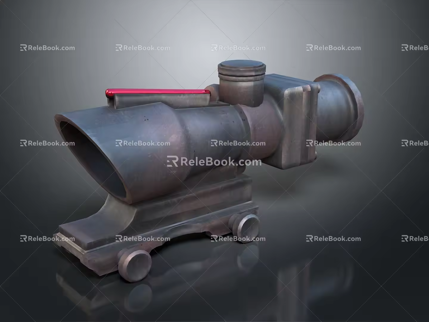 Infrared Steiner Laser Pistol Light Source Firearm Sight Firearm Device 3d model