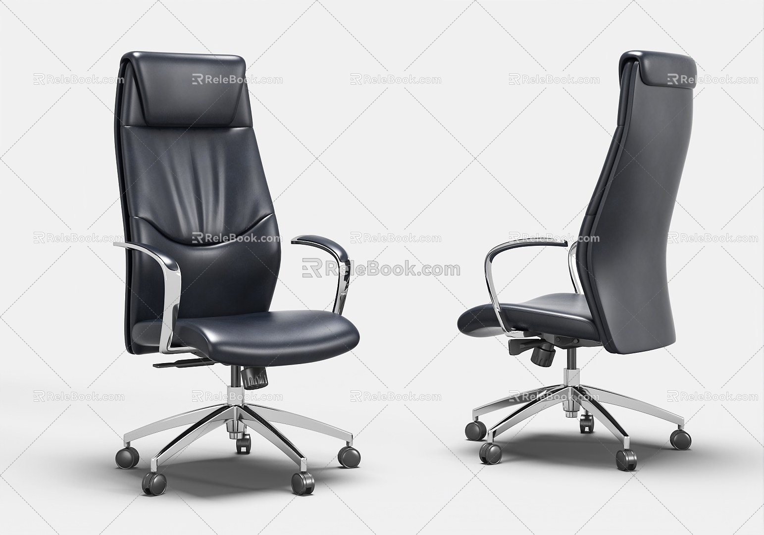 Office Chair Boss Chair Chair Leather Chair Staff Chair model