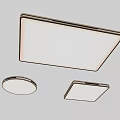 Modern ceiling lamp ceiling lamp combination minimalist ceiling lamp 3d model