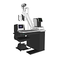 Modern Detector Ophthalmic Equipment Myopia Detection Instrument 3d model