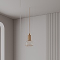 Modern chandelier 3d model