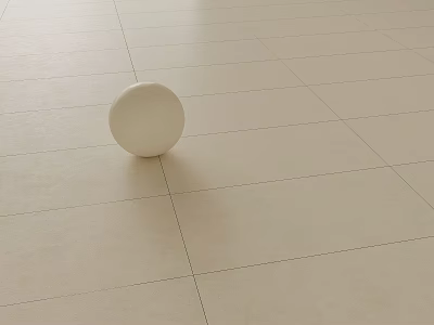 Cream wind floor tile 3d model