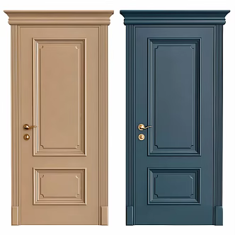 Jane O swing door 3d model