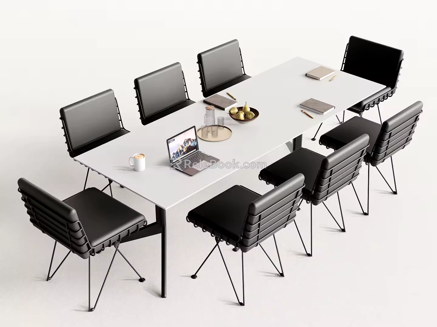 Modern Meeting Tables and Chairs Meeting Tables and Chairs Negotiation Tables and Chairs 3d model