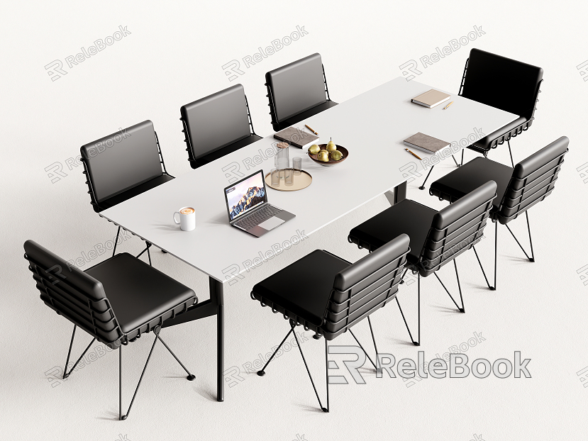 Modern Meeting Tables and Chairs Meeting Tables and Chairs Negotiation Tables and Chairs model