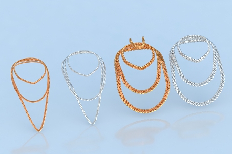 Necklace Jewelry Pendant Accessories 3d model