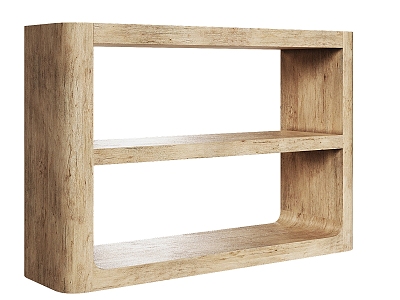 Nordic Simple Storage Shelf Storage Shelf Wall Decorative Storage Shelf Simple Shelf 3d model