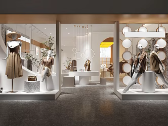 Women's Clothing Store Brand Store 3d model