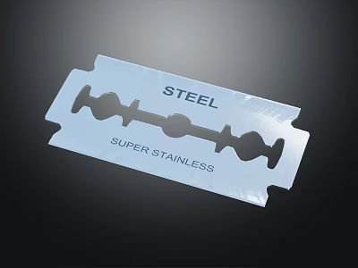 Super Stainless Steel Sharp Blade For Daily Household Cutting And Usage Tasks 3d model