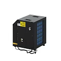 Industrial Equipment Featuring Digital Display Cooling Fan Warning Labels And Control Panel