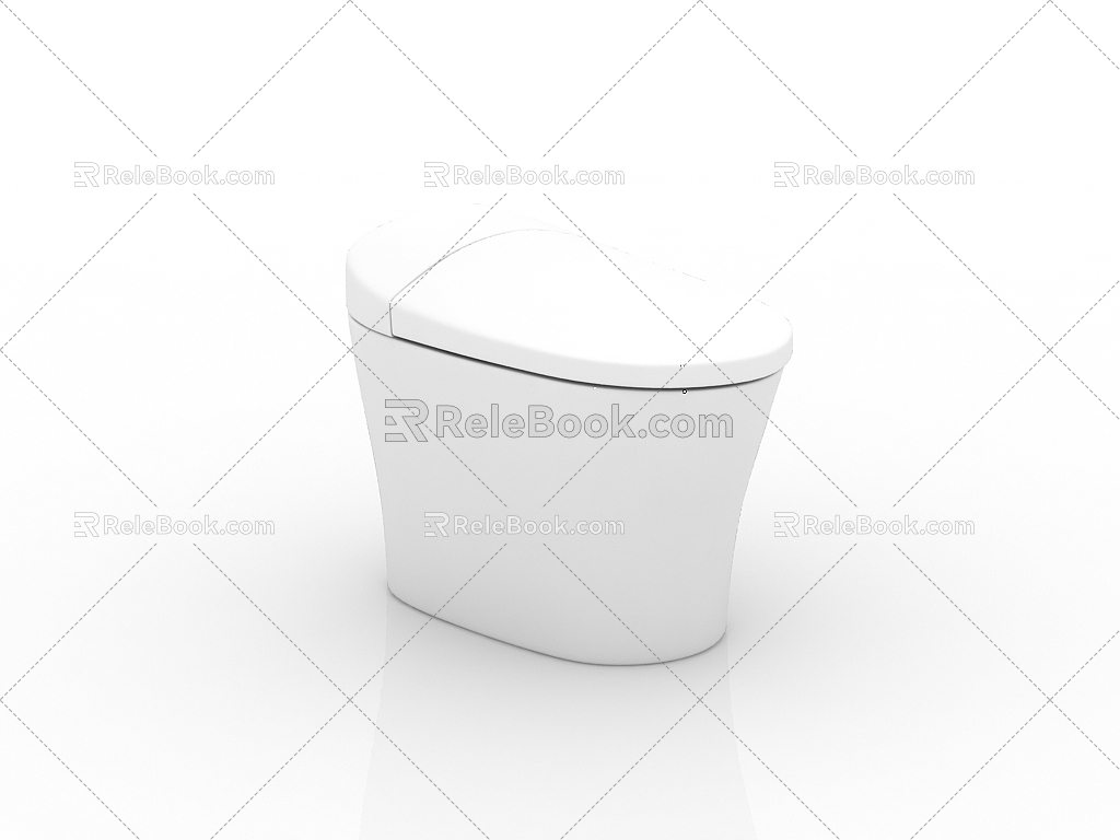 Modern Toilet Smart Toilet Toilet 3d model