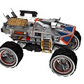 Science Fiction Lunar Rover Armored Vehicle All Terrestrial Vehicle Mars Rover Exploration Vehicle Universe Space Next Generation Europe and America Science Fiction Cyberpunk Mars Moon Landing Vehicle Moon Exploration 3d model