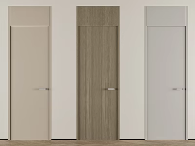 Modern swing door 3d model Modern swing door 3d model