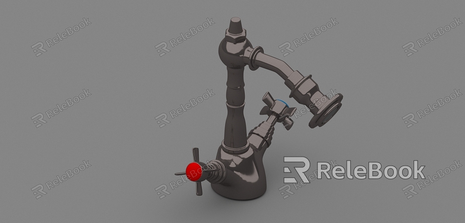 European style faucet retro industrial style model