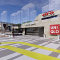 Contemporary Commercial Complex With UNIQLO Retail Store Courthouse Park Plaza And Modern Design