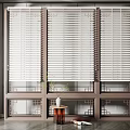 New Chinese Style Floor-to-ceiling Window 3d model