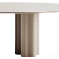 Modern Contemporary Dining Table With Oval White Top And Stylish Metal Legs