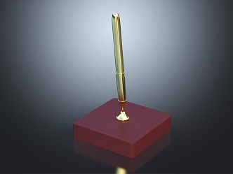 Modern Pen Desktop Pen 3d model