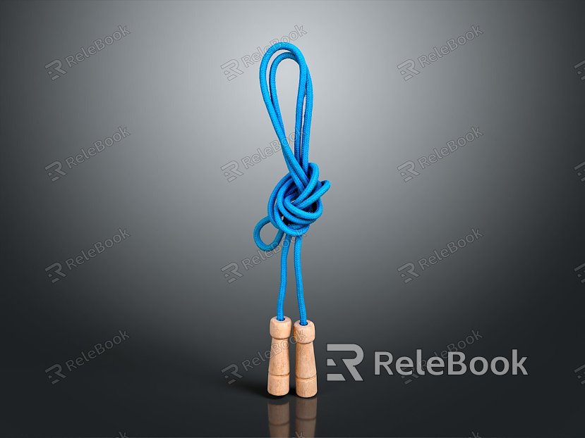 Jumping rope plastic rope model